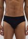 Pack of black elasticated cotton briefs_1