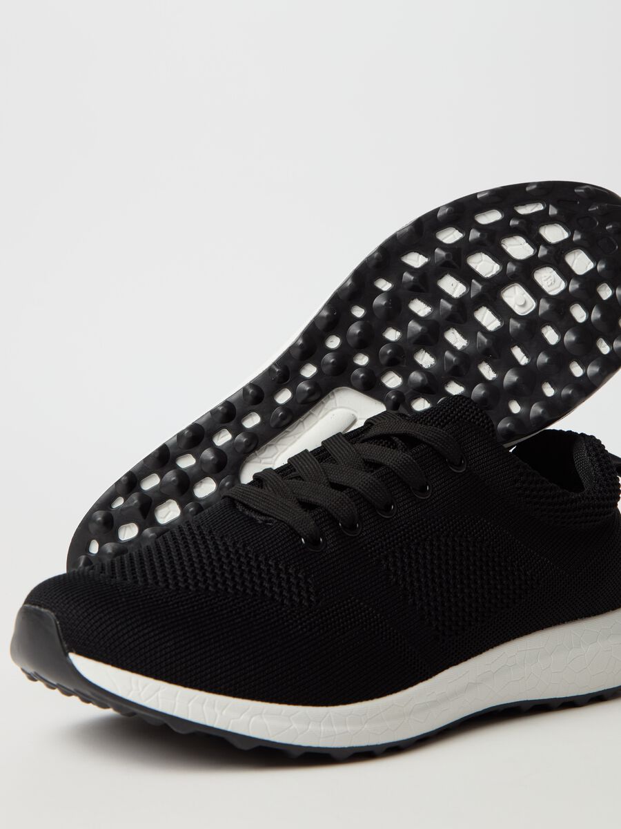 Openwork sneakers with laces_1
