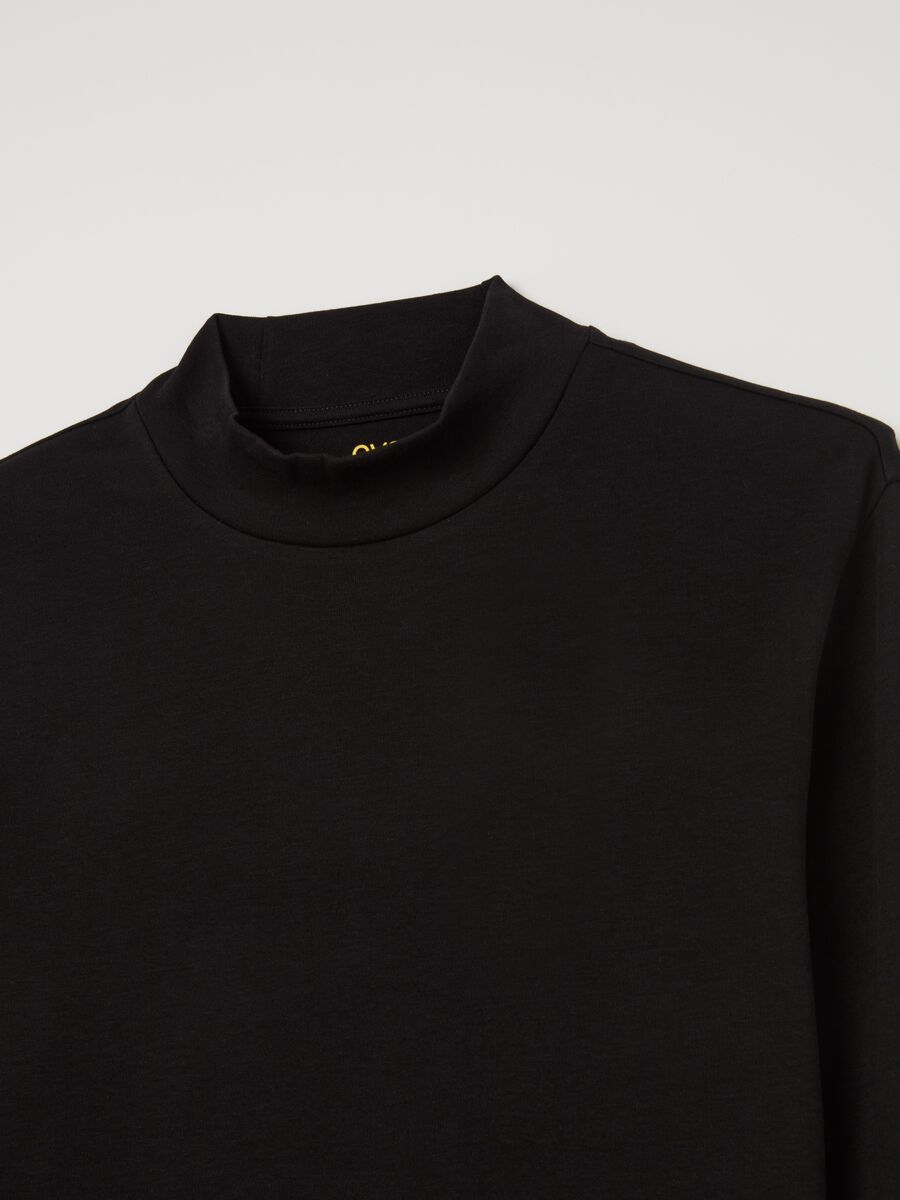 Long-sleeved T-shirt in interlock cotton_5
