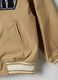 Children's beige bomber jacket regular fit with patch_3