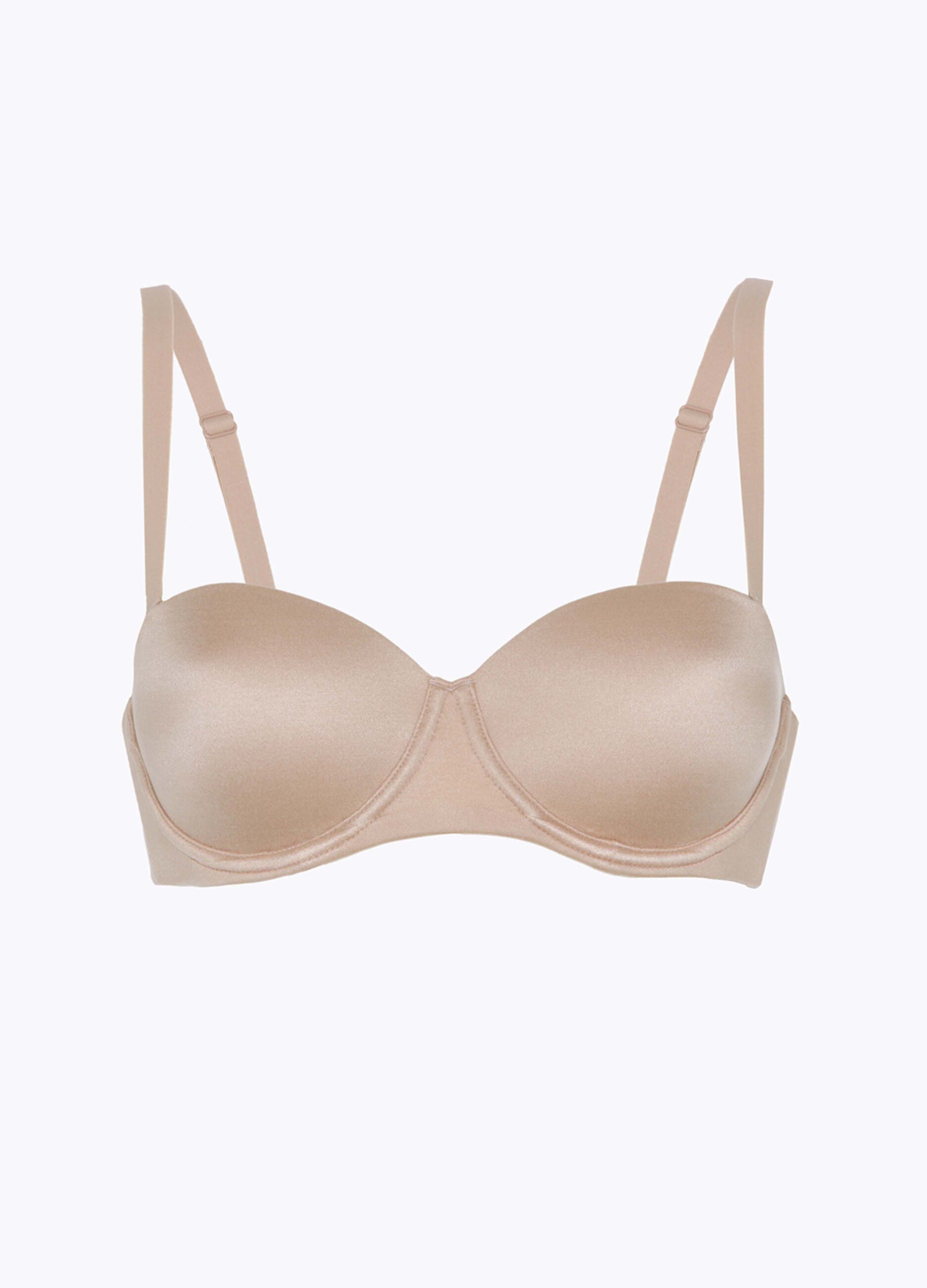 Reggiseno in polyamide elasticizzato beige LOVABLE