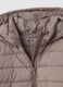 Beige padded jacket regular fit with hood_1