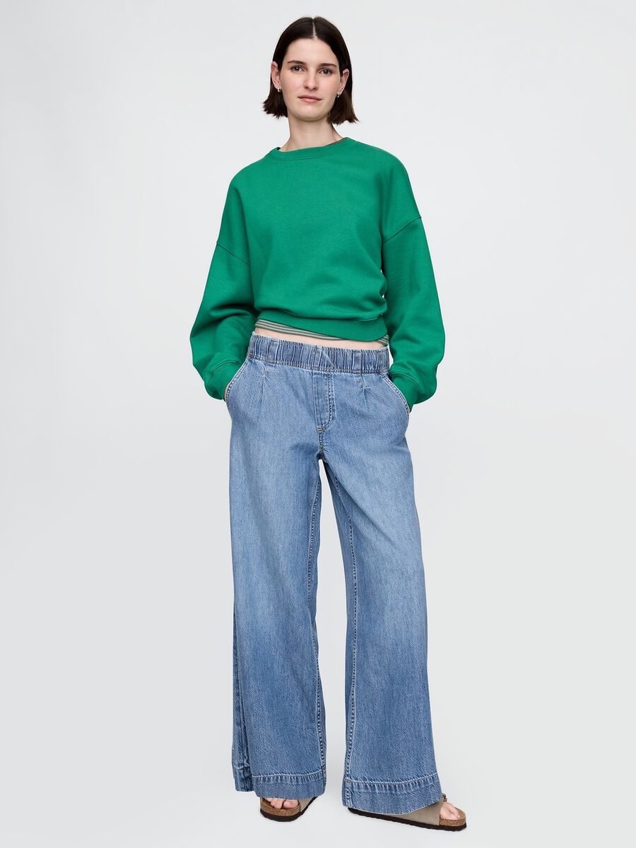 Gap Wide Leg Denim Jeans_0