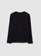 Boys' black pure cotton regular fit t-shirt_4