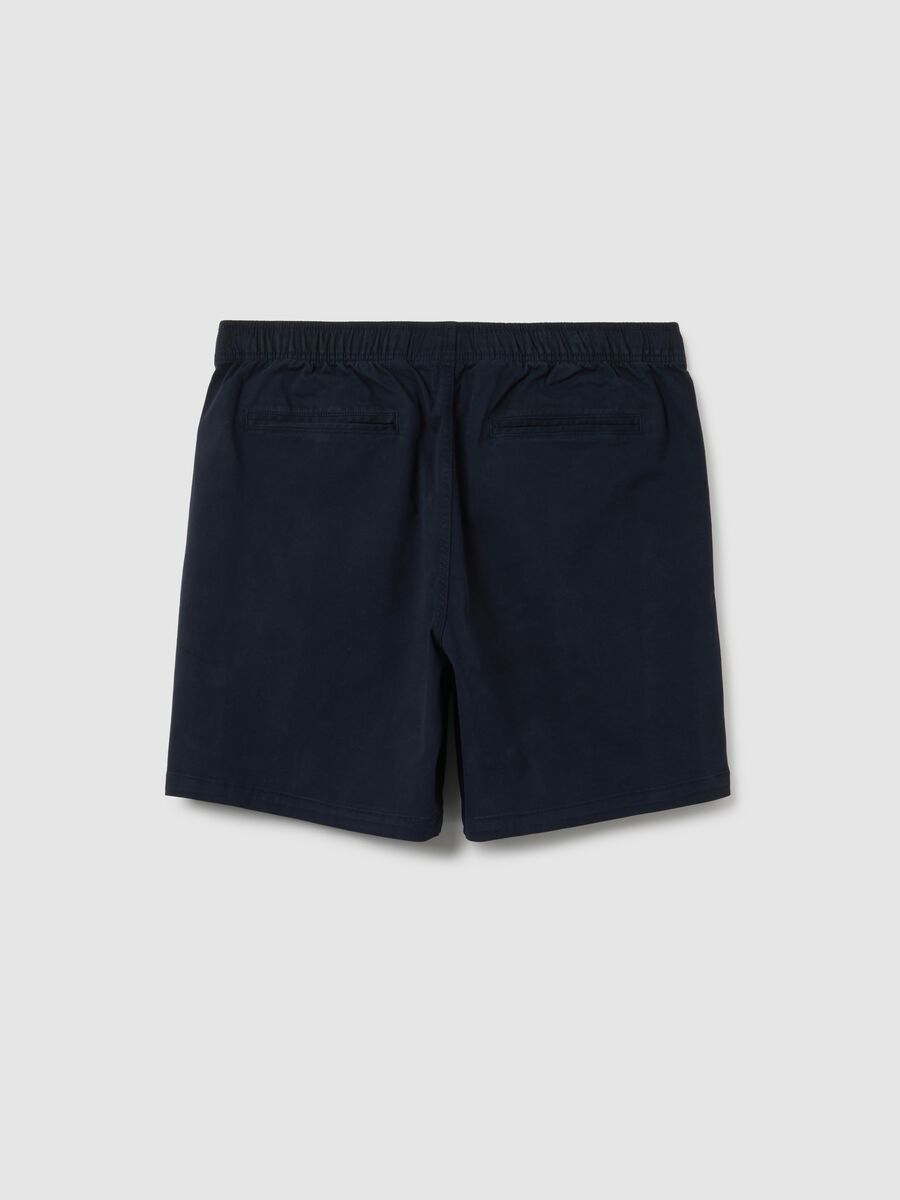 Stretch cotton Bermuda joggers_2
