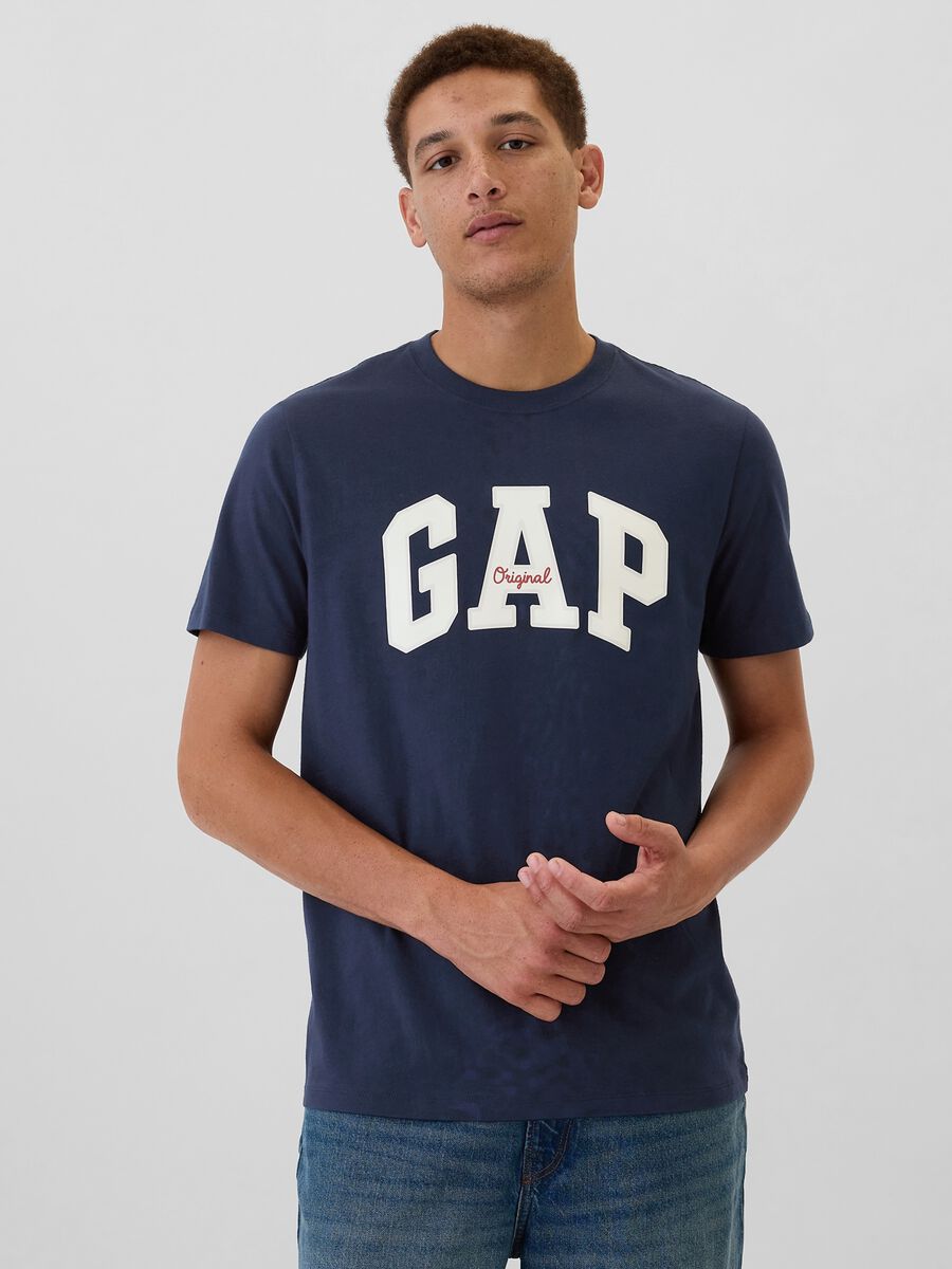 Blue T-shirt with GAP logo_0