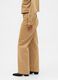Beige Stretch Denim Trousers_3