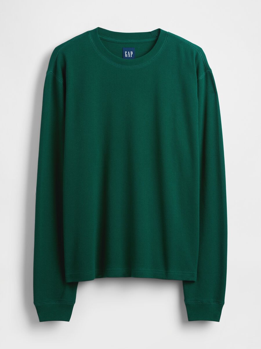 Green Stretch Long Sleeve Top_3