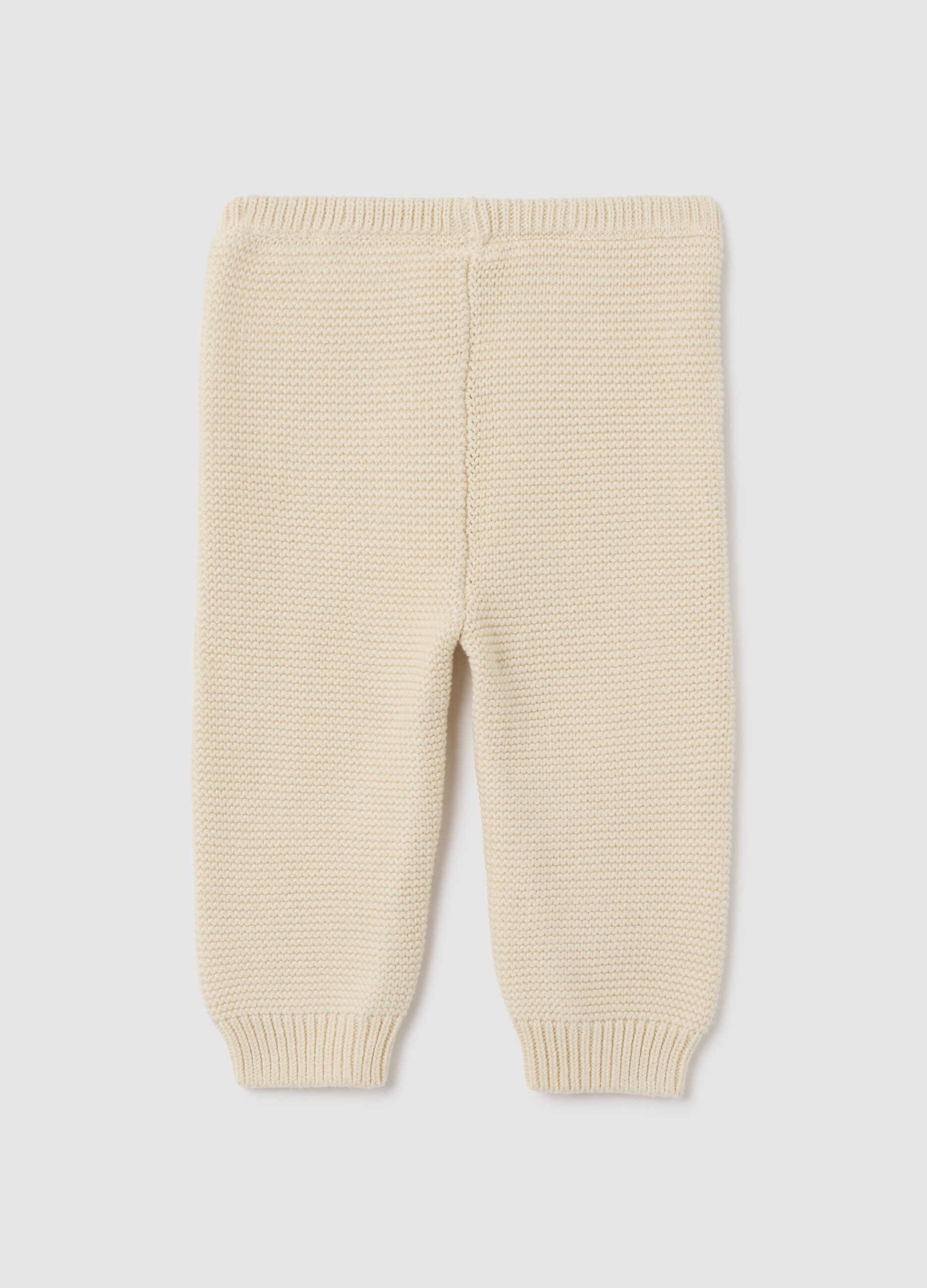 Pantaloni in cotone tricot
