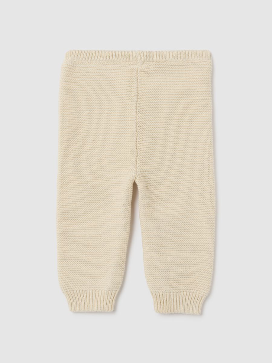 Knitted cotton trousers_1
