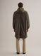 Brown regular fit parka jacket with full zip and hood_2