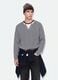 Grey cotton-blend regular-fit Henley top_2