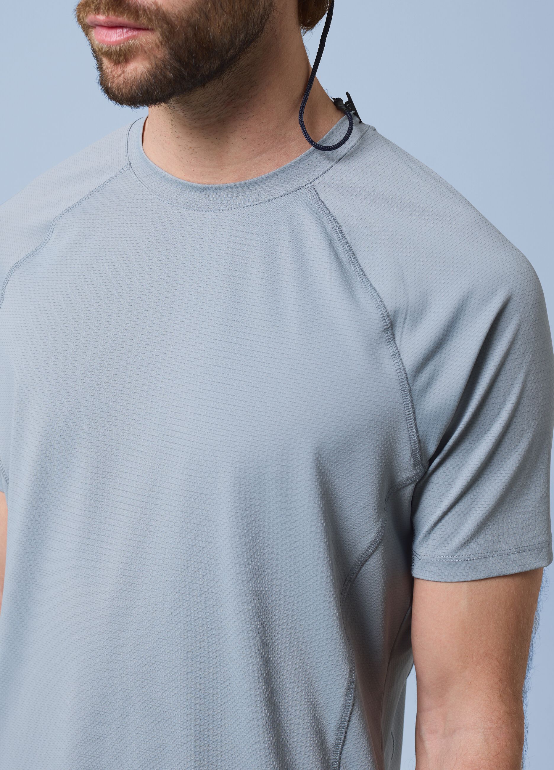 T-shirt ALTAVIA SAILING grigia in tessuto elasticizzato