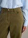 Pantaloni chino in cotone elasticizzato verde regular fit_3
