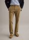 Brown slim fit stretch cotton chino trousers_1