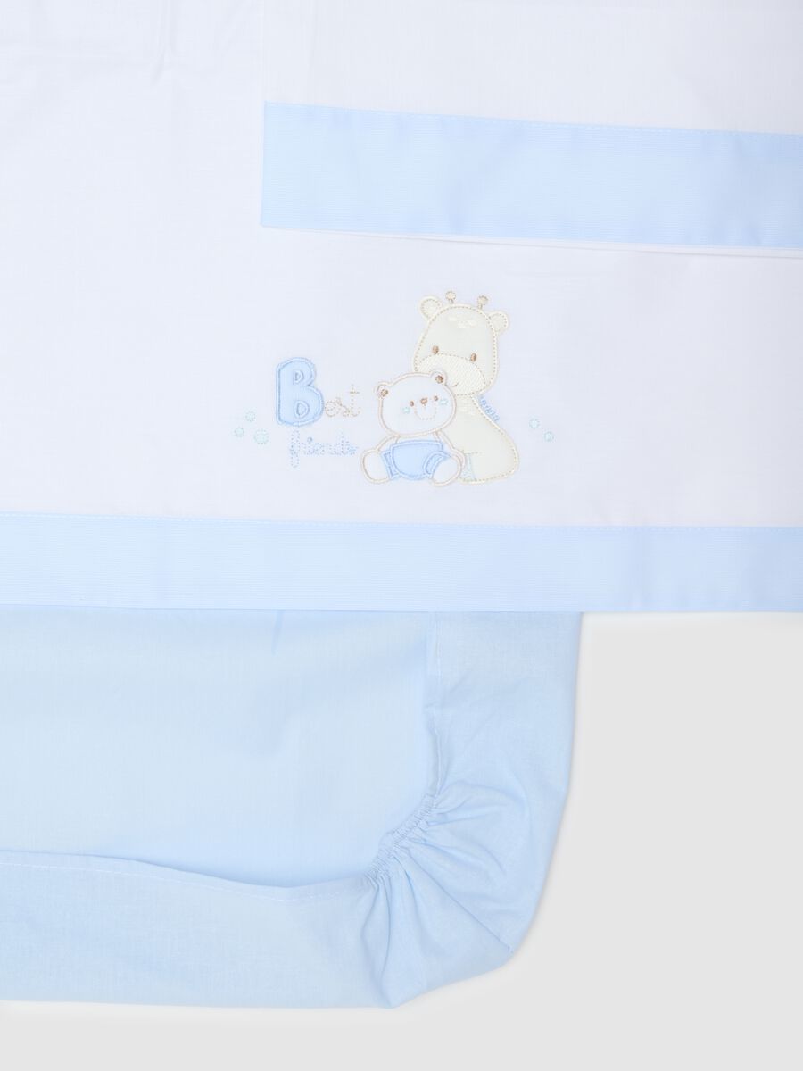 Lenzuolino da neonato in puro cotone multicolor_2