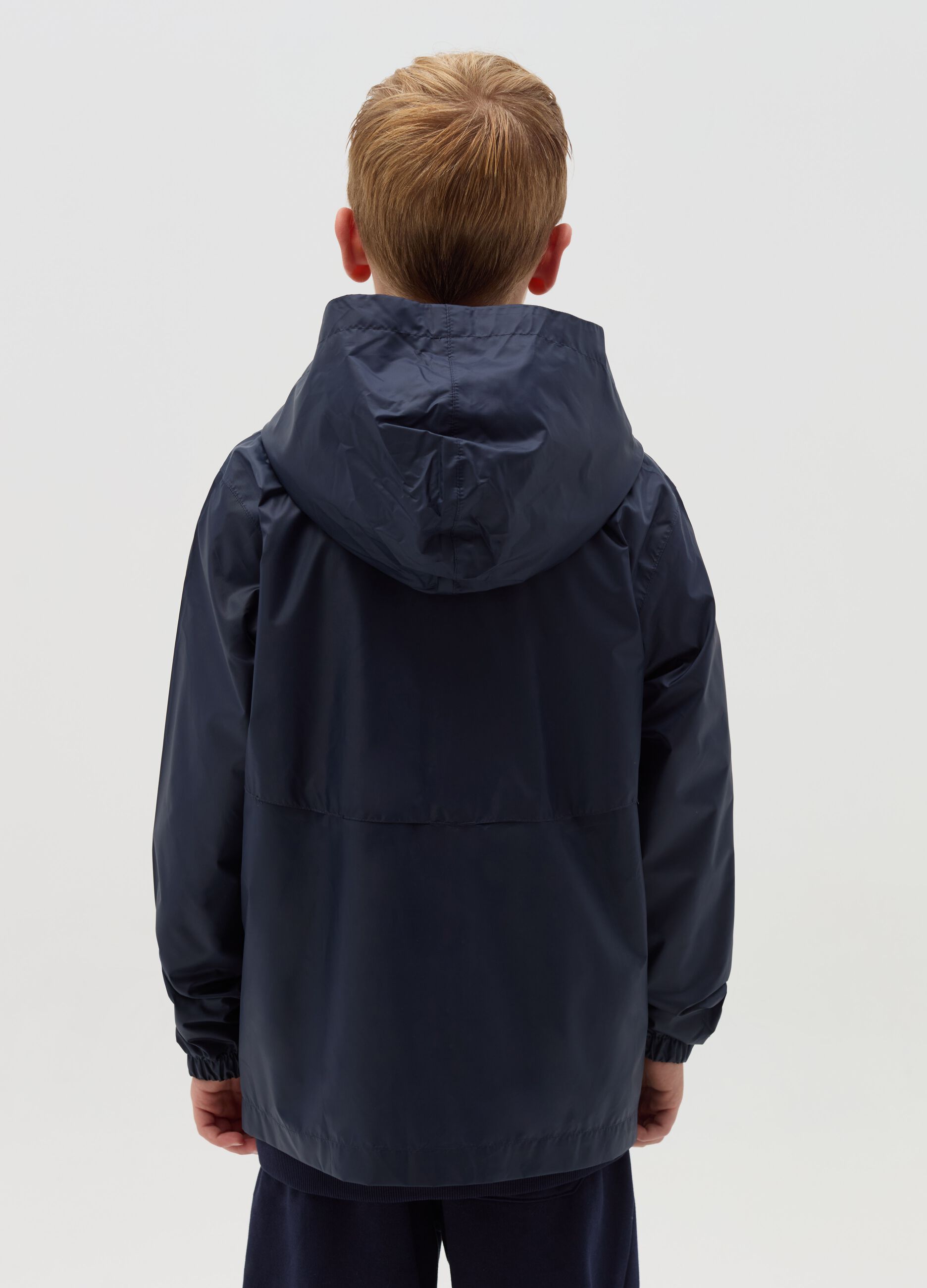 Essential waterproof jacket with hood