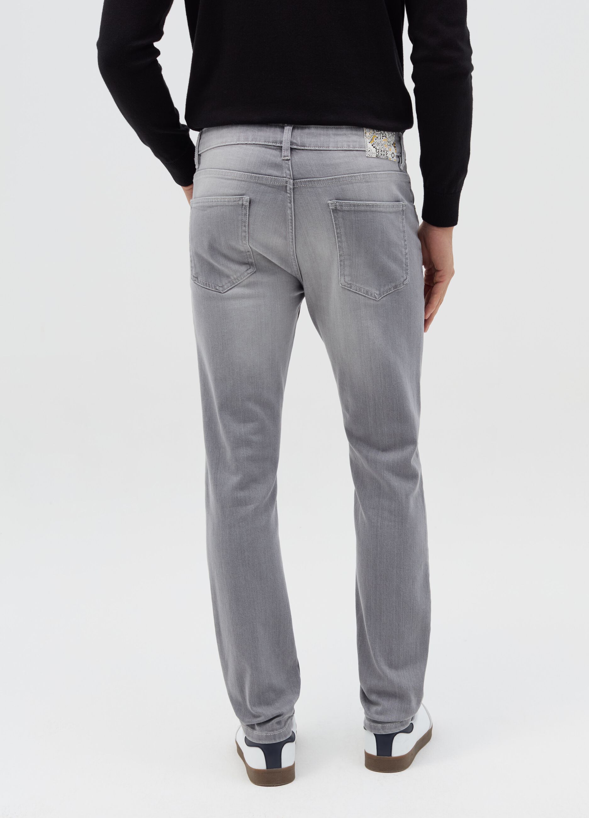 Skinny-fit jeans with five pockets