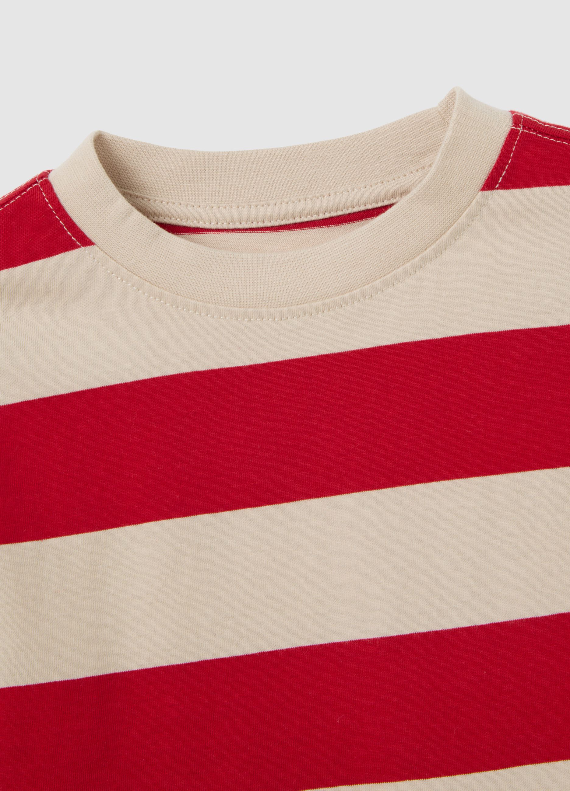 Children's pure cotton multicolour regular fit T-shirt