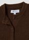 Brown fibre blend cardigan_5