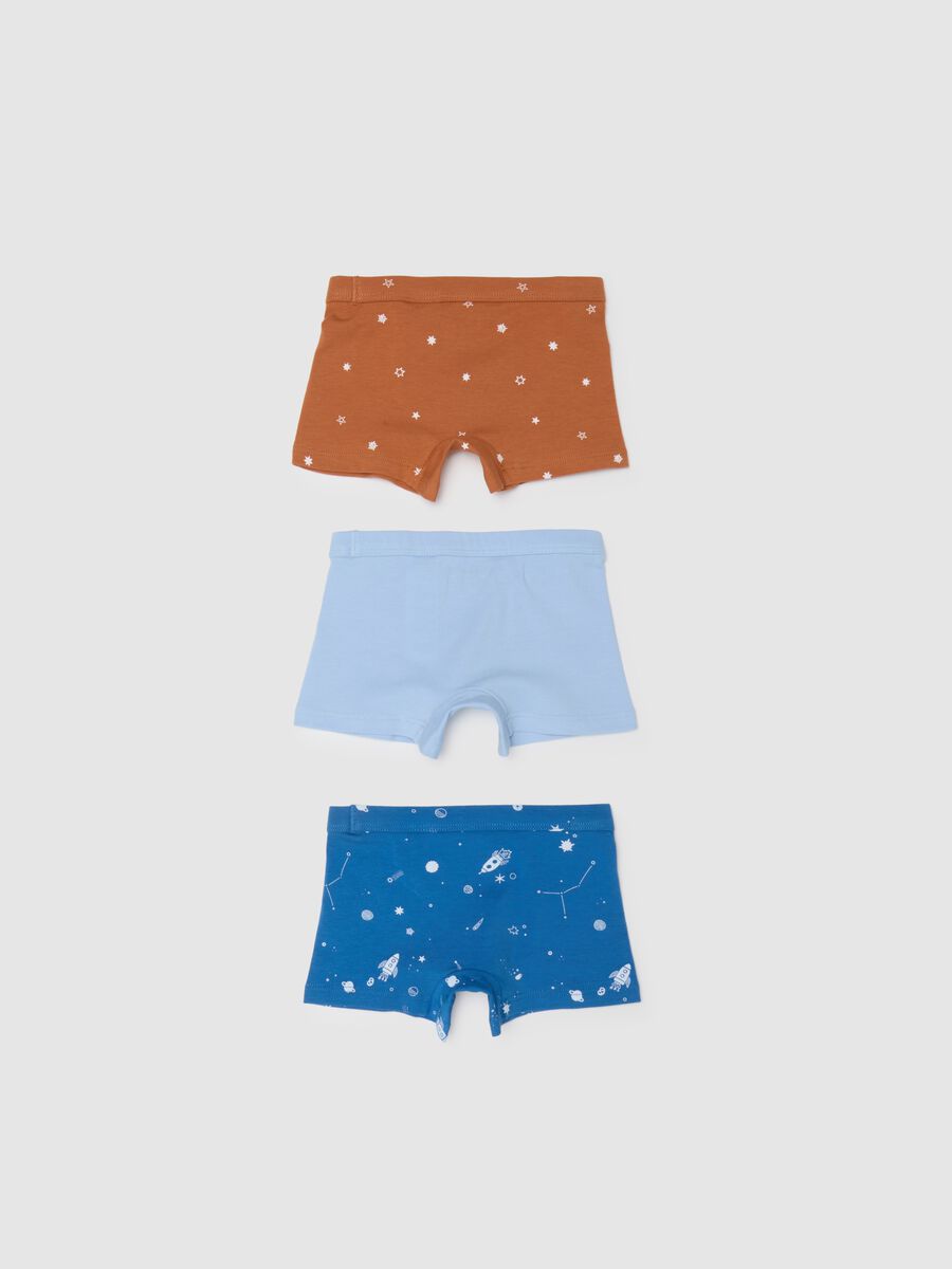 Children's Cotton Multicolour Boxer Tripack Set_1