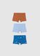 Children's Cotton Multicolour Boxer Tripack Set_1