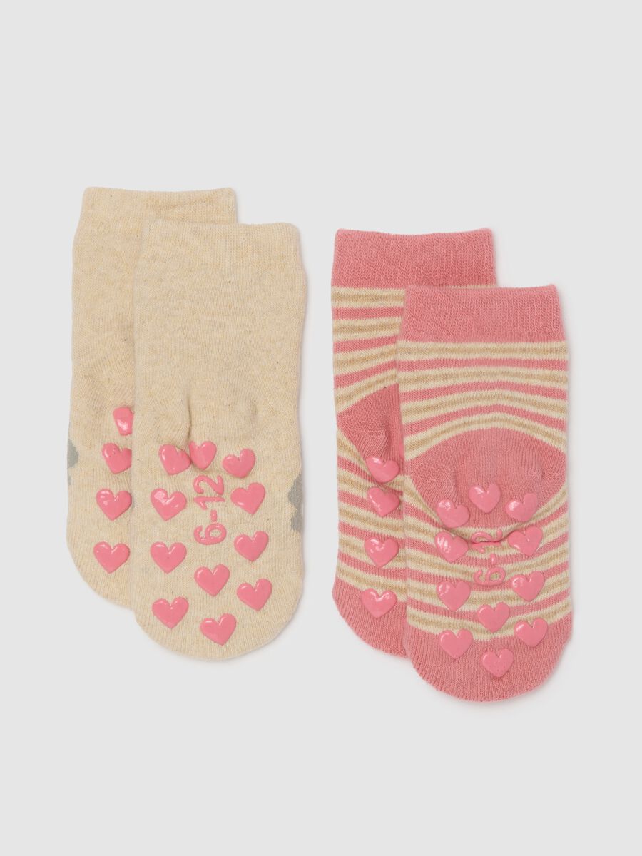 Pink socks with koala for girl_1