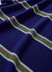 Blue striped cotton blend polo by OVS_4