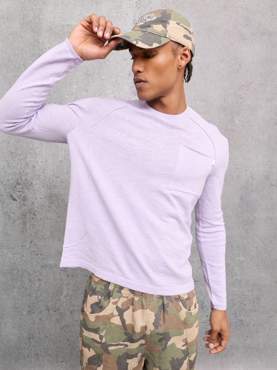 Knit Longsleeve T-shirt Pastel Lilac_2