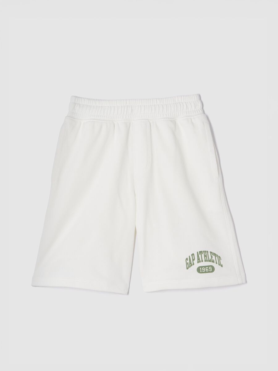 White Sports Shorts GAP Athletics_0