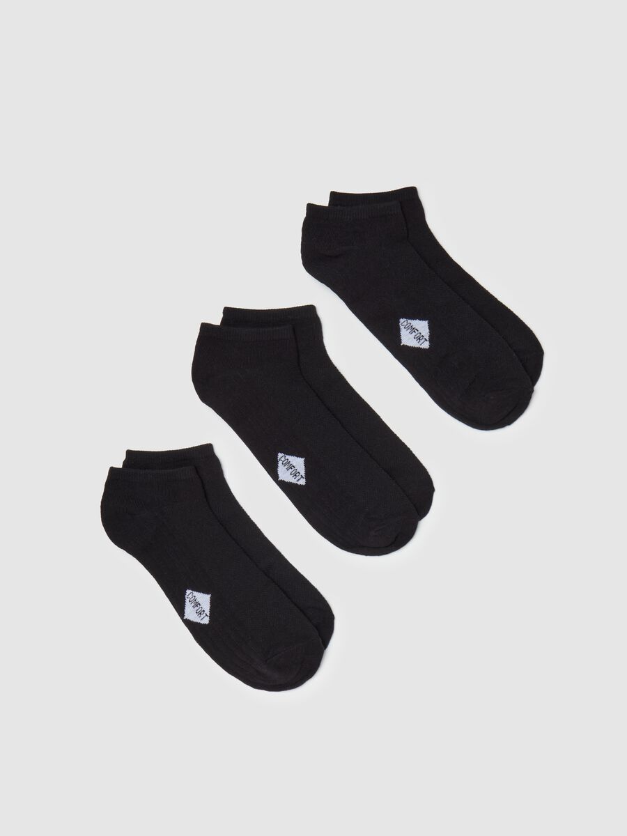 Three-pair pack stretch sneaker liners_0
