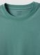 Green pure cotton short sleeve T-shirt, regular fit_5