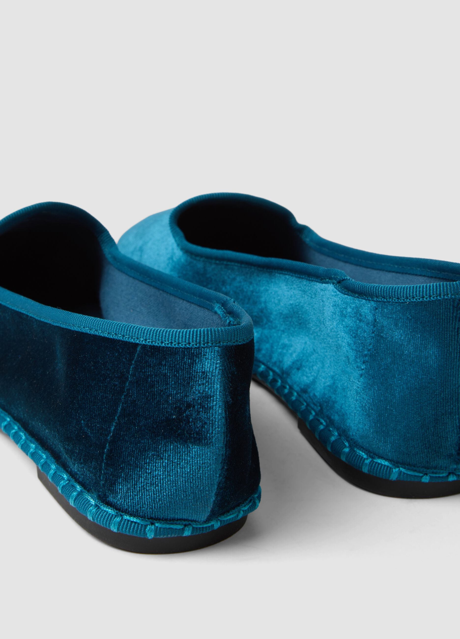 Classic blue ballet flats