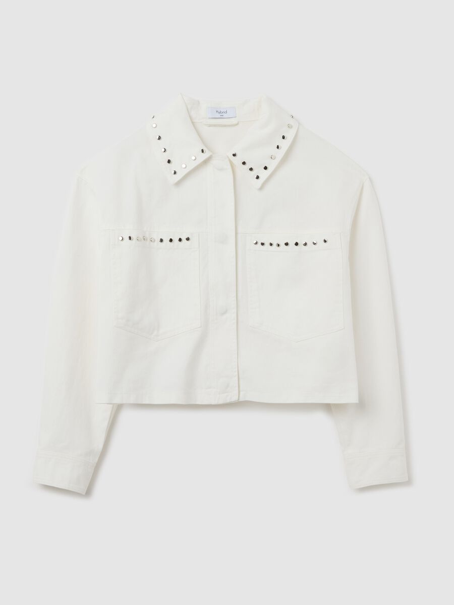 White jacket in cotton with studs_4