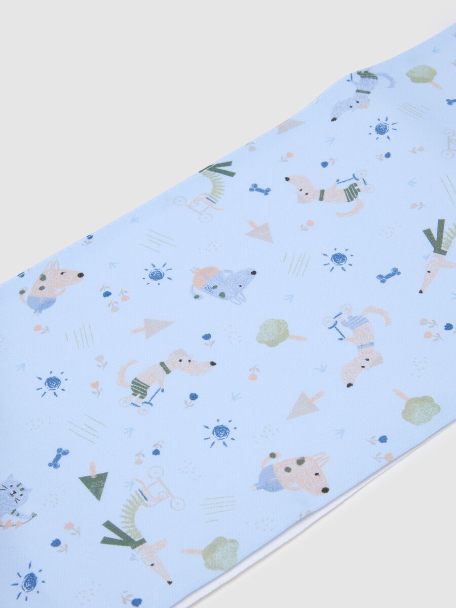 Newborn Cot Sheet Set in Multicolor Pure Cotton_2