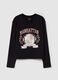 T-shirt a maniche lunghe con stampa_3
