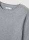 Grey crew neck jumper with long sleeves_5