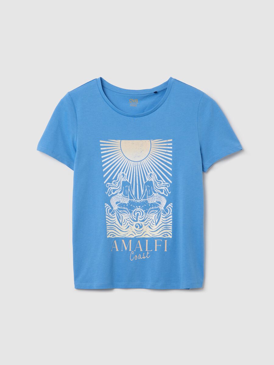 Amalfi Coast Blue T-shirt_4