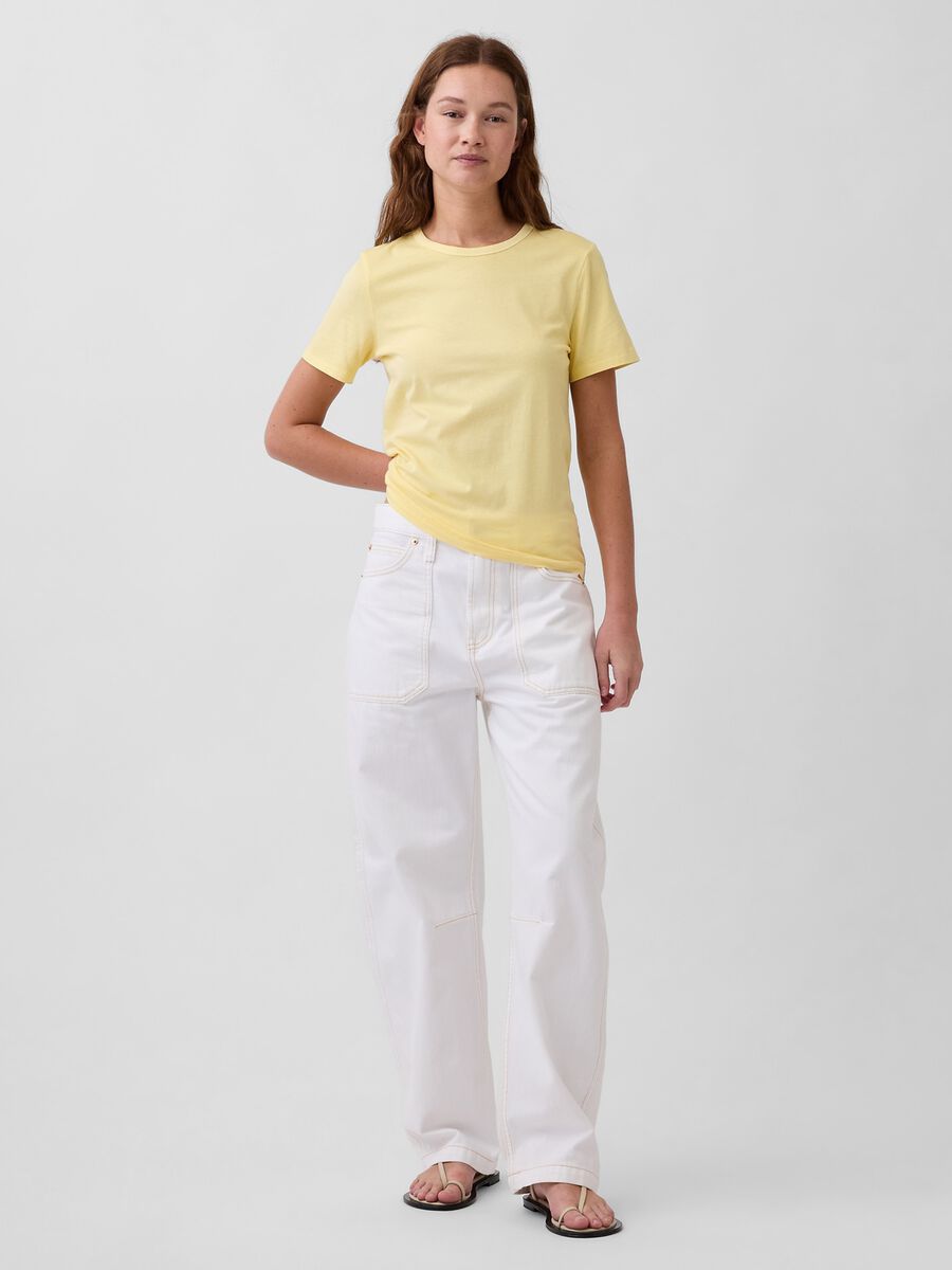 Short-sleeve pure cotton T-shirt_2