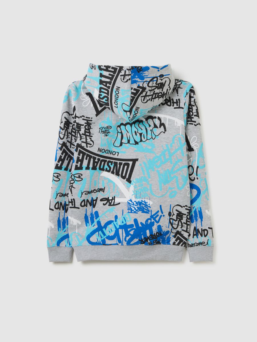 Children's multicolour cotton blend hoodie_1