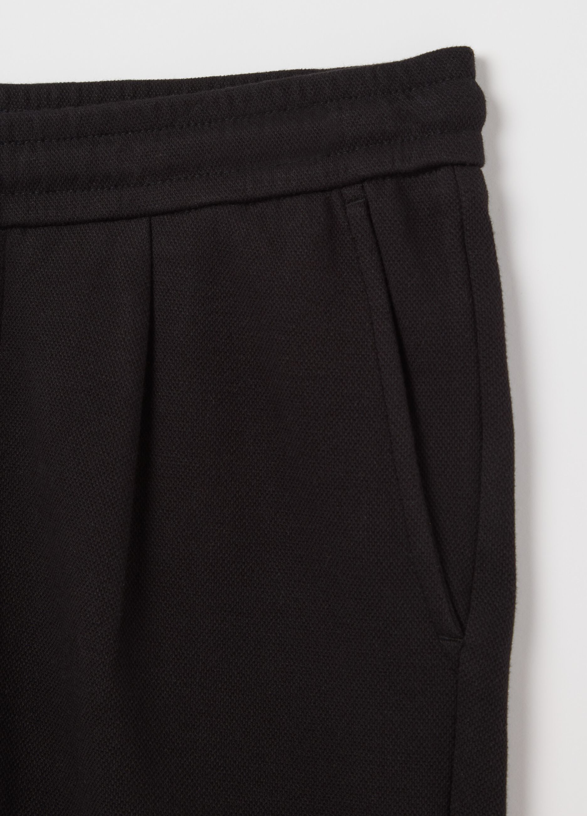 Bermuda chino in cotone con coulisse