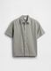 Short-sleeved stretch cotton shirt_2