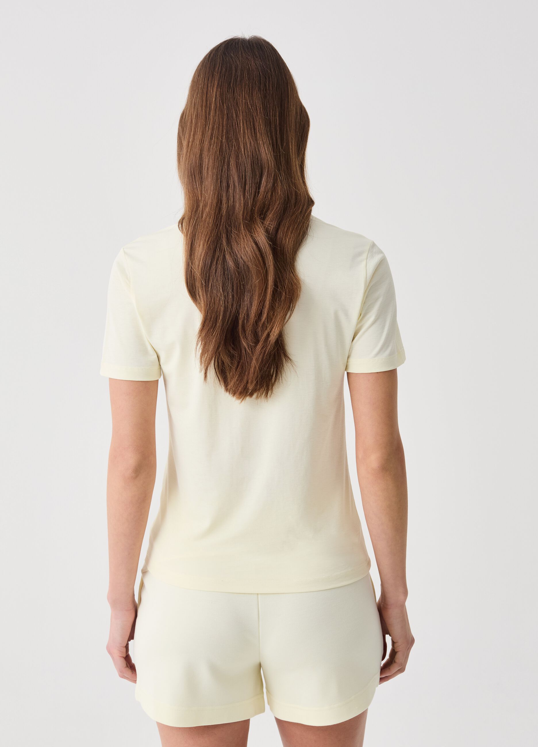 ALTAVIA STUDIO T-shirt in technical fabric
