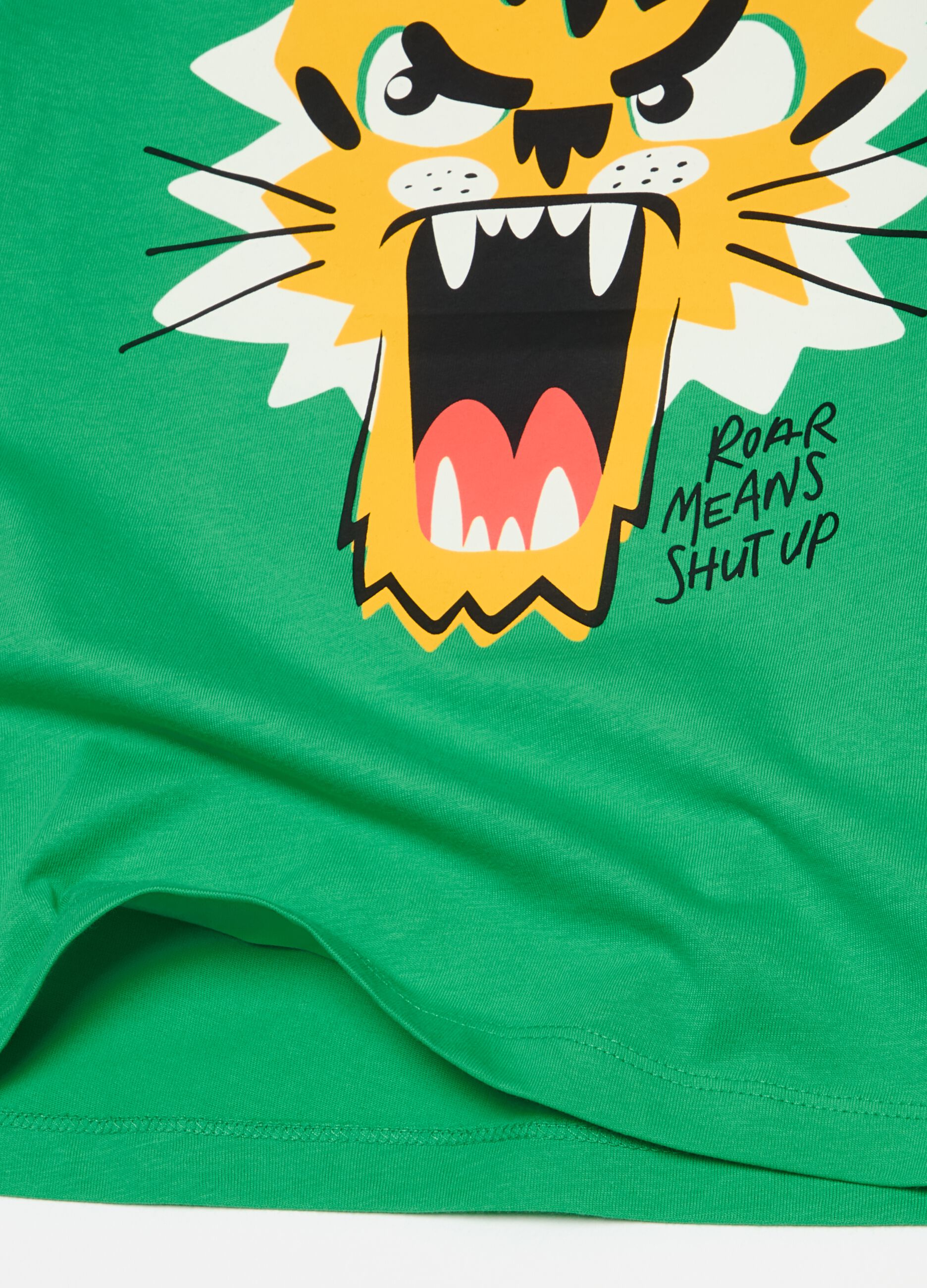 Organic cotton T-shirt with print