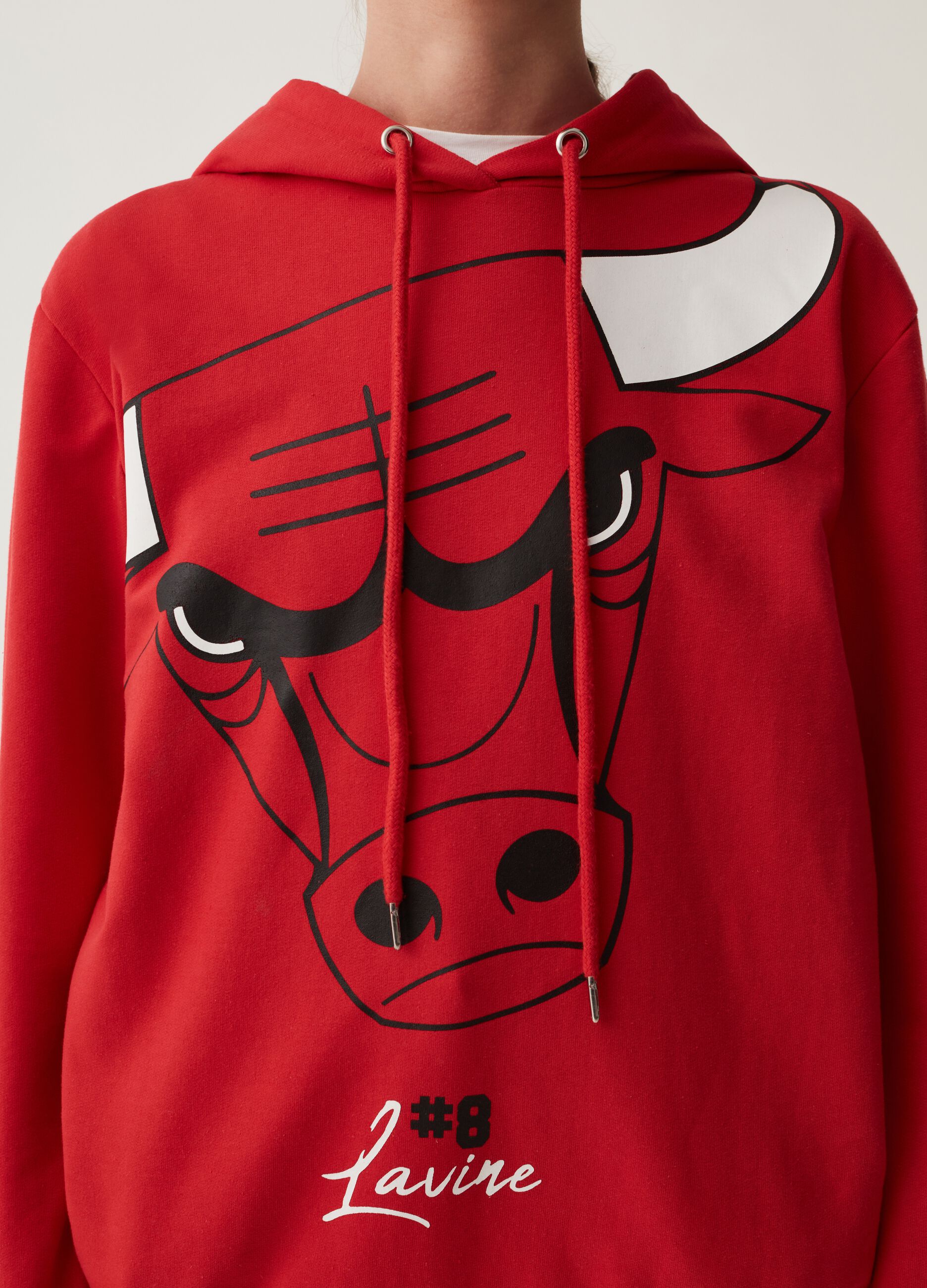 Fleece with NBA Chicago Bulls print