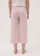 Pantaloni pigiama rosa in puro cotone organico_2