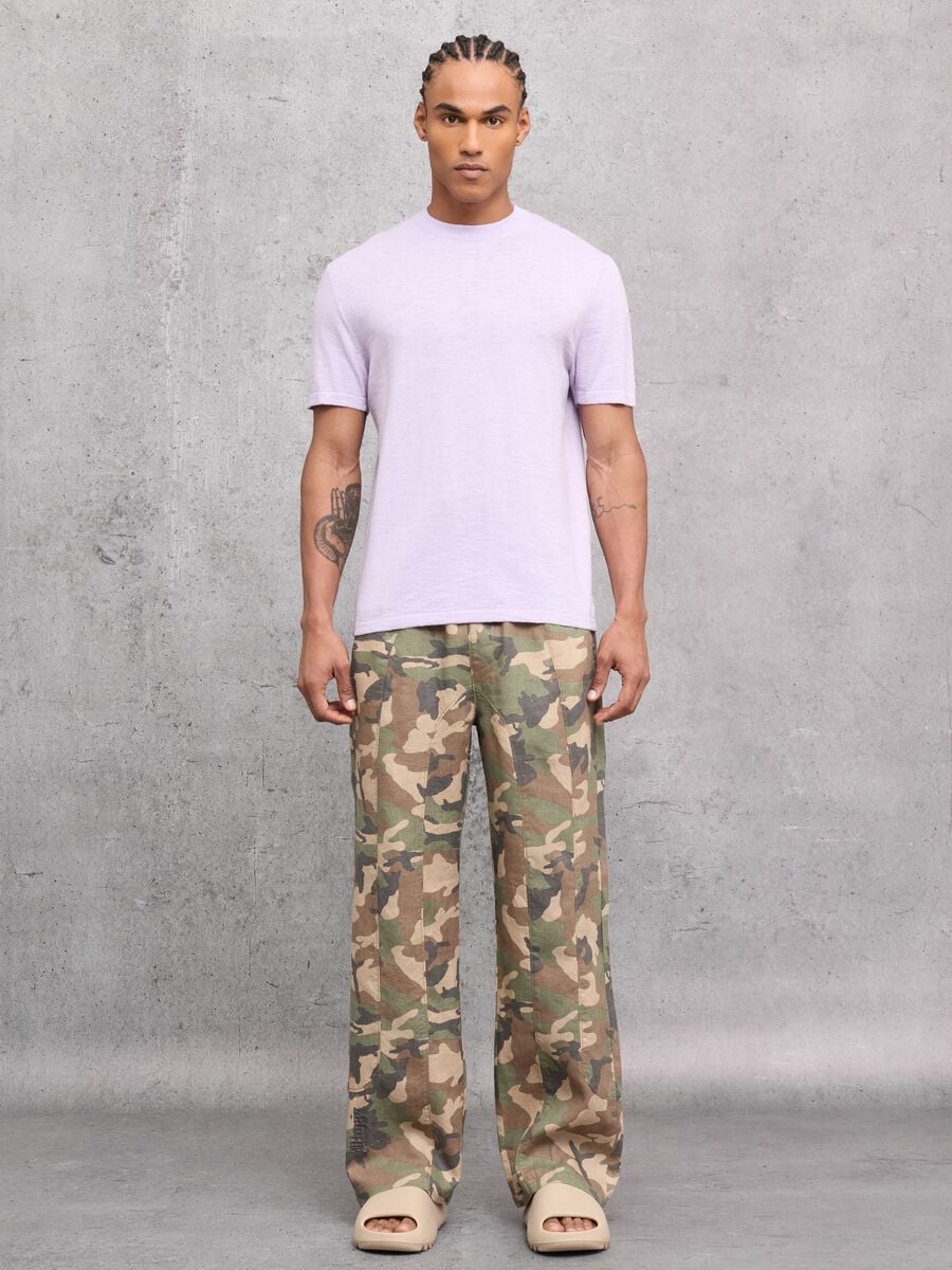 Knit T-shirt Pastel Lilac_3