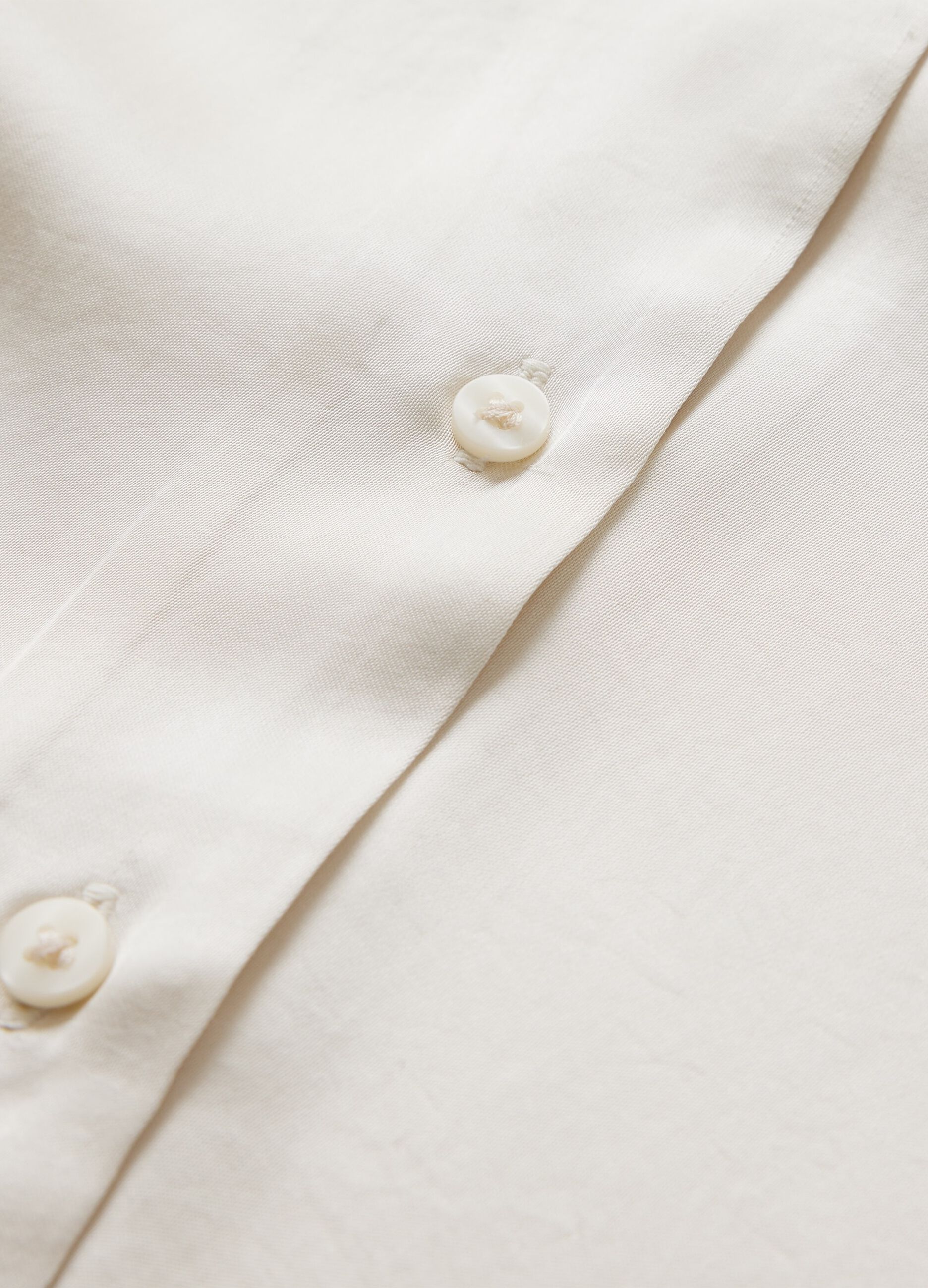 Satin viscose shirt
