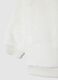 White regular fit baby jumper with round neckline_2