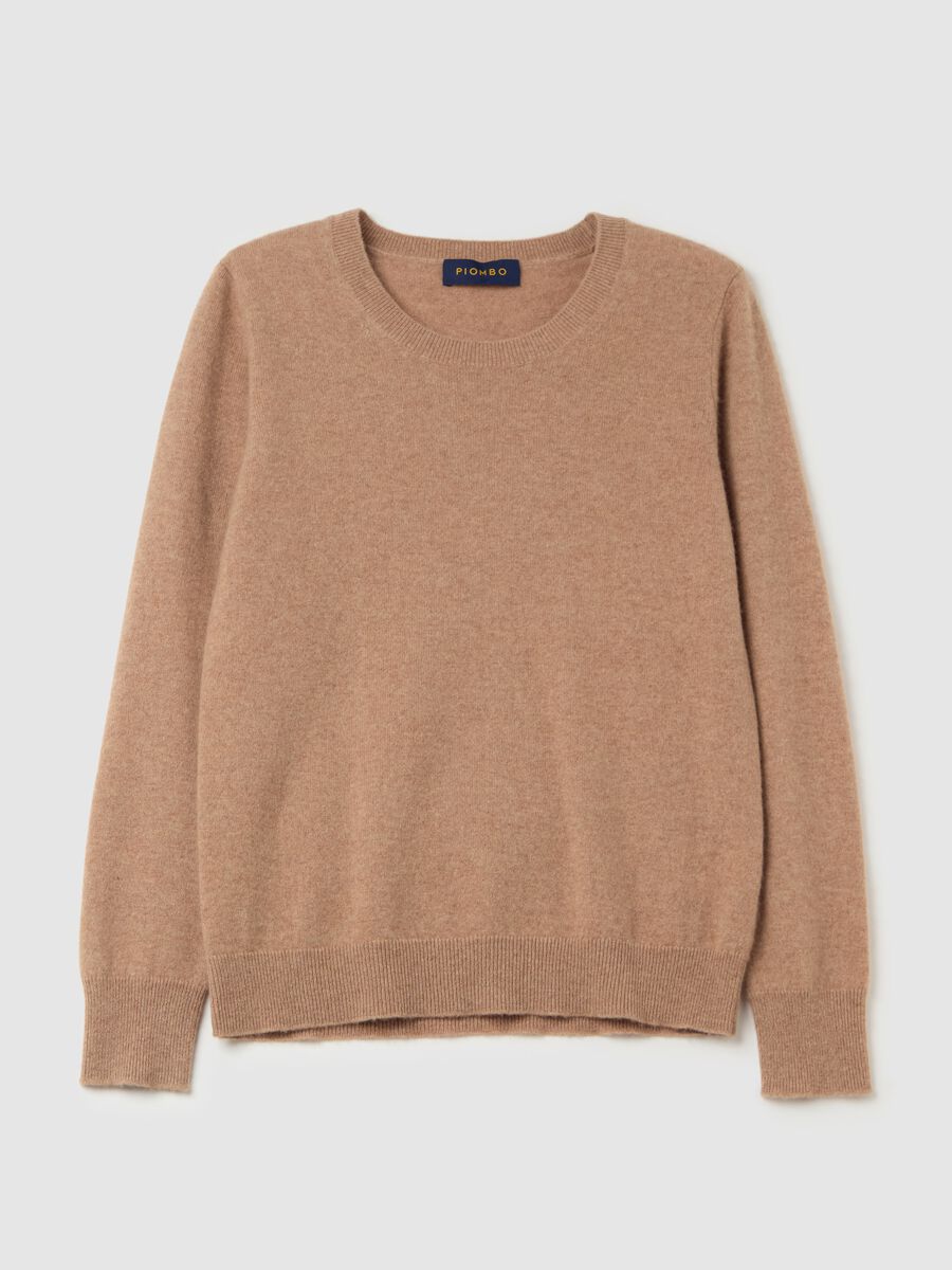 Cashmere pullover with round neck_4